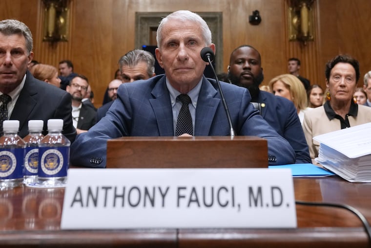 Dr. Anthony Fauci appears before the Senate Homeland Security and Governmental Affairs Committee at the Capitol, Wednesday, July 29, 2026, in Washington.