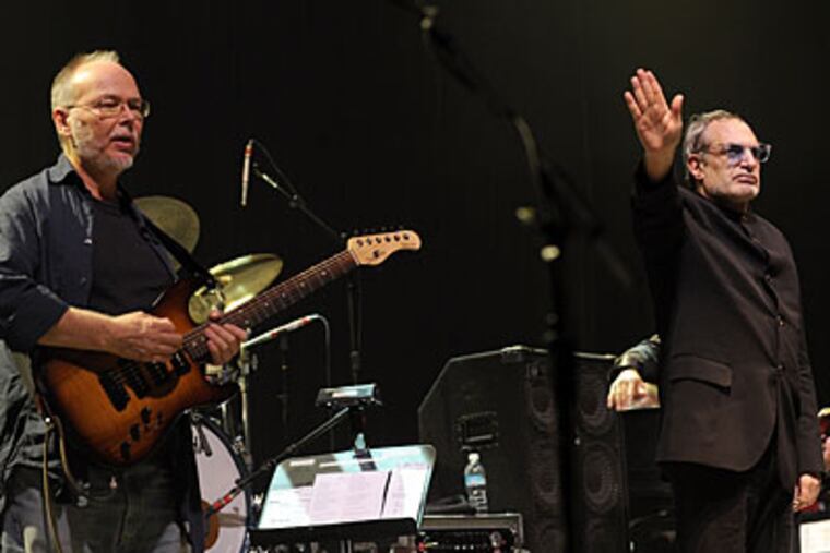 Walter Becker, left, and Donald Fagen of Steely Dan. (AP Photo / Evan Agostini, File)