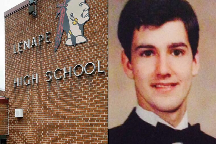Michael Thomas Slager graduated from Lenape High School in 2001. ( Photo supplied by Alex Ditullio )