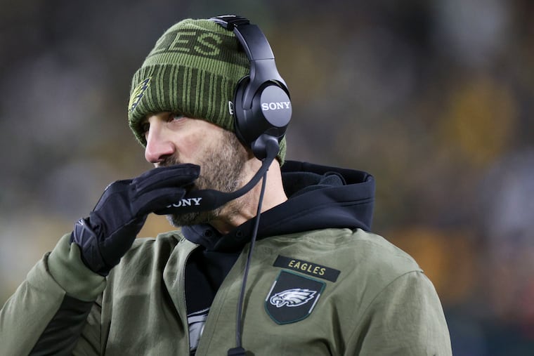 Nick Sirianni will be managing a new-look staff in 2026.