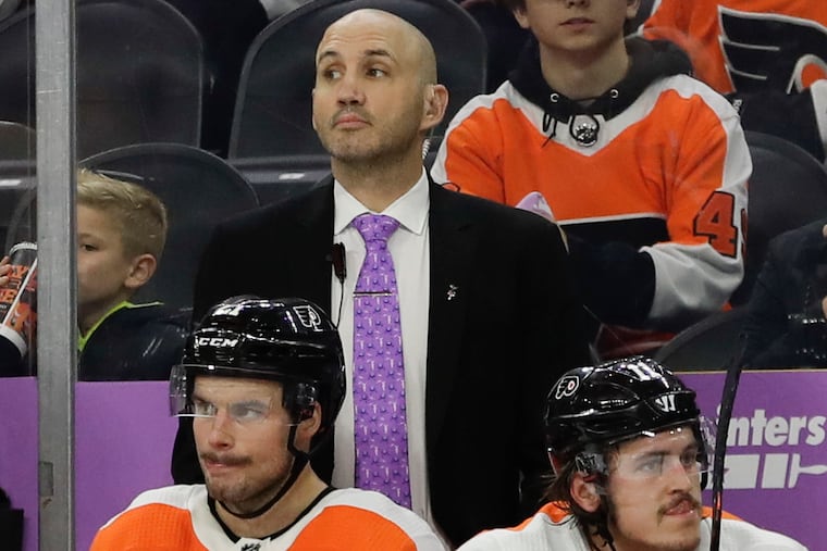 Flyers assistant Ian Laperriere was named the Phantoms' head coach on Sunday.