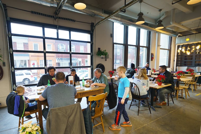 South Philly Smokhaus developed the space in the Bok Building on the Dudley Street side.