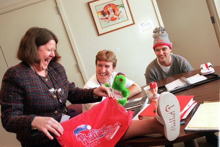 Chris Long and staffers brainstorm promotions in 2001.