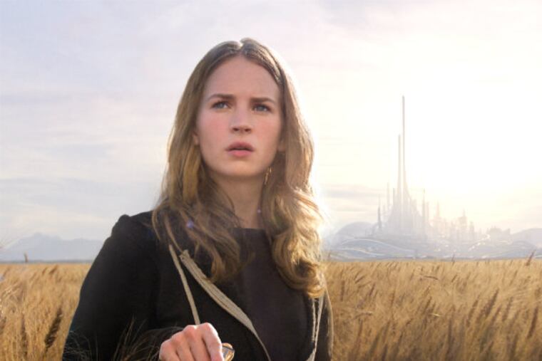 Britt Robertson is Casey in "Tomorrowland" (Walt Disney Pictures)