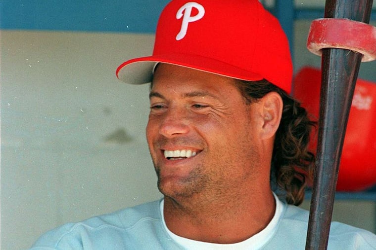 Darren Daulton at spring training in 1994.