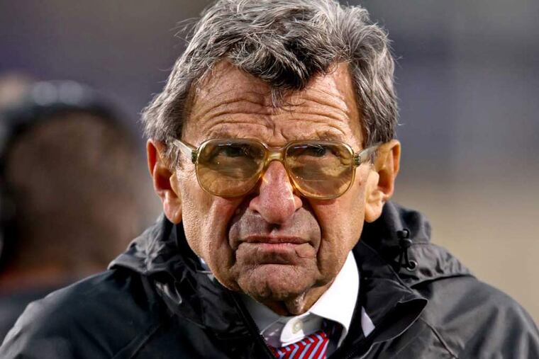 Penn State head coach Joe Paterno, who died in 2012, will be honored at a game on Sept. 17, despite questions over what he knew about former assistant coach Jerry Sandusky's child sex abuse.