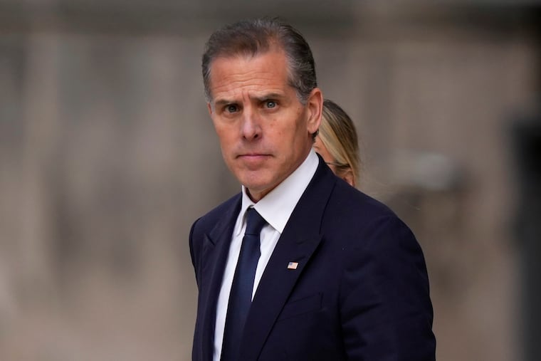 Hunter Biden departs from federal court in Wilmington, Del., on Tuesday, June 4, 2024.
