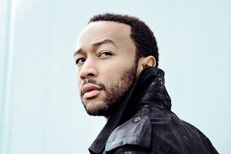 John Legend has just released Love in the Future, his first recording since Wake Up!, the 2010 cover song collaboration with Philadelphia hip-hop band the Roots. (handout photo)