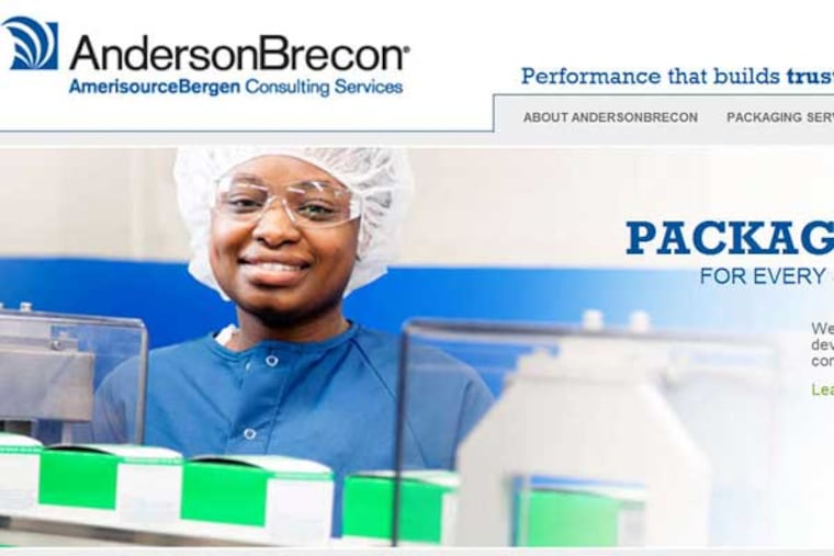 AmerisourceBergen reached a deal to sell its drug packaging unit, AndersonBrecon, to a group led by Frazier Healthcare. AndersonBrecon site