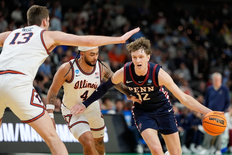 TJ Power and Penn had their hands full against Illinois in Greenville, S.C.