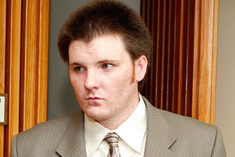 Garrett Reid struggled to remake himself after serving jail time for a 2007 incident. (Mark Stehle/AP)