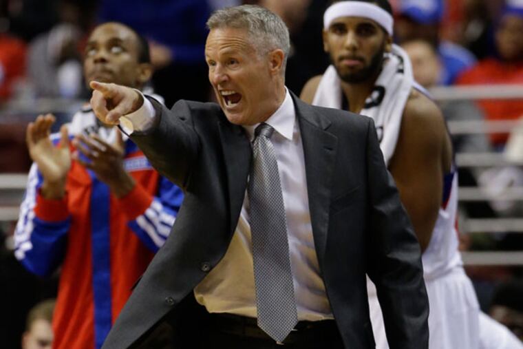 Brett Brown. (Matt Slocum/AP)