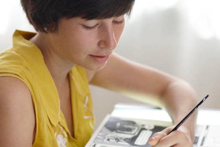 After Liana Finck became blocked on her first project, she used letters from the Yiddish-language Forward for "A Bintel Brief."