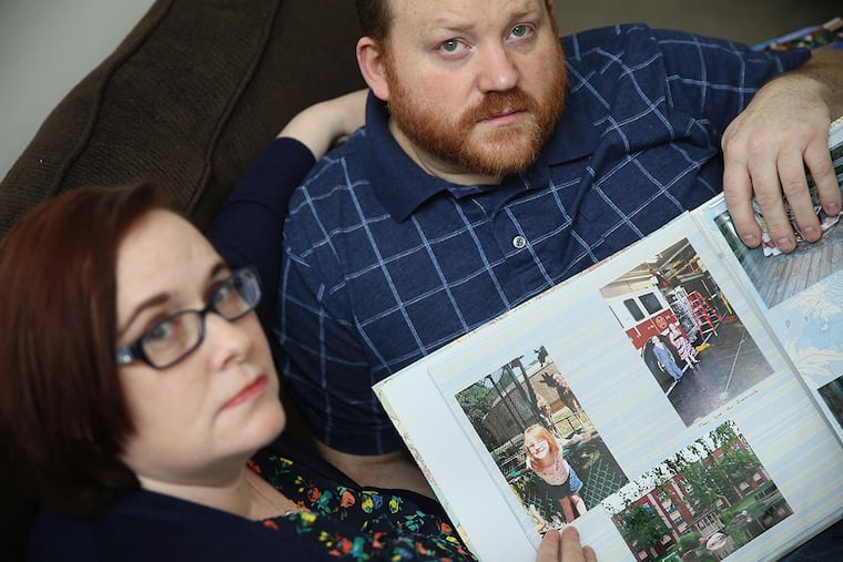 Martin Haugh (right) is among the ex-Jehovah's Witnesses who have testified for a Pennsylvania grand jury that is investigating allegations that the church's leaders have covered up widespread reports of child sex abuse. Haugh and his wife, Jennifer, told The Inquirer in 2018 about abuse their daughter suffered as a small child.