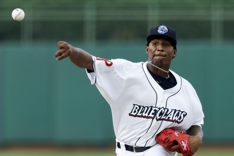 Phillies top prospect Sixto Sanchez has been placed on the disabled list at high-A Clearwater.