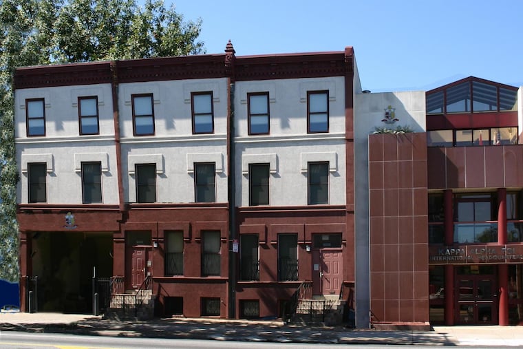 The international headquarters of Kappa Alpha Psi, one of the nation's largest African American fraternities, on the 2300 block of North Broad Street in Philadelphia.