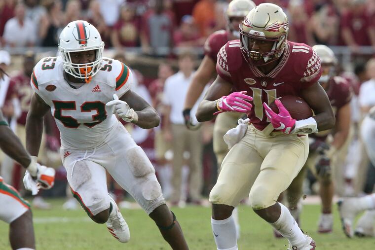 George Campbell was rated the No. 7 wide receiver in the nation by ESPN when he signed with Florida State in 2015.