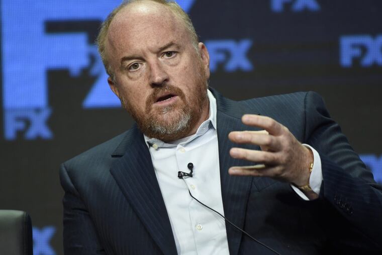 Comedian Louis C.K., a writer and executive producer, has admitted to masturbating in front of his co-workers.