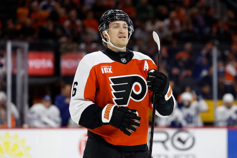 Flyers defenseman Travis Sanheim will represent Canada at the Winter Olympics.
