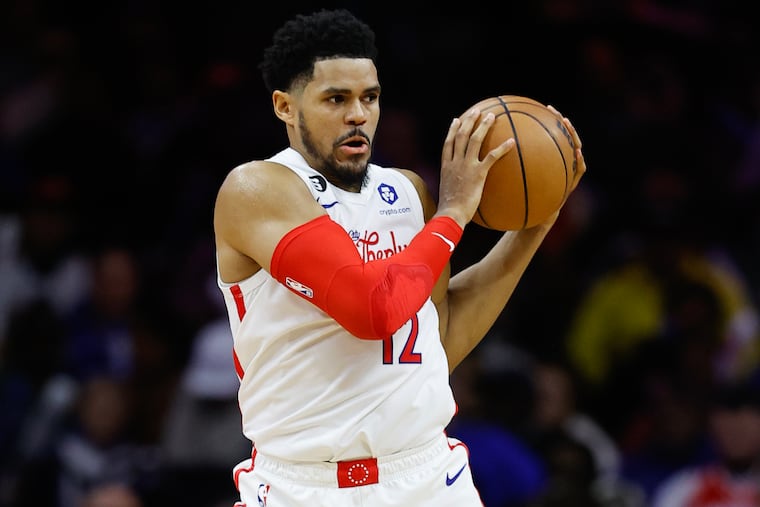 Sixers forward Tobias Harris will miss Saturday's game against the Utah Jazz.