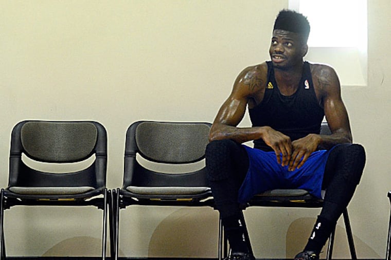 76ers center Nerlens Noel.