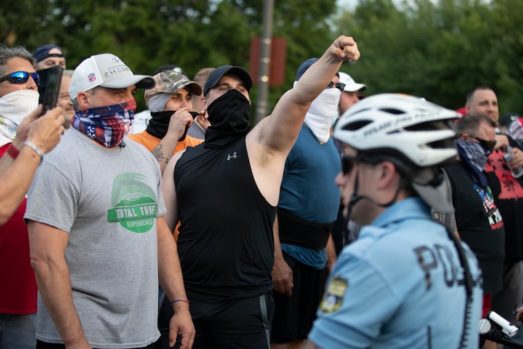 Following ”The March Against Racist Vigilantes" tensions once again erupted at the Marconi Plaza.