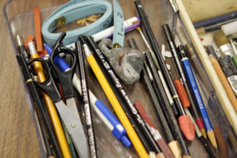 The fountain of mental youth, to some seekers, is found in an artist's pencil box.