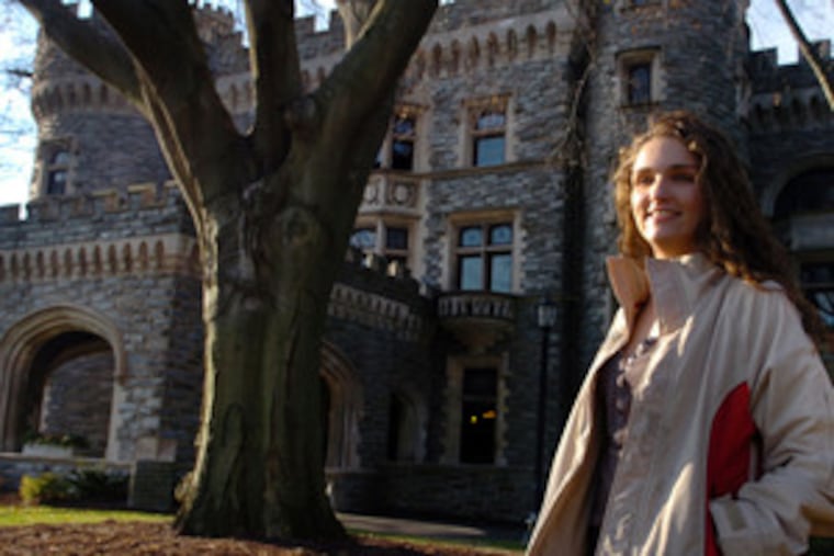 Sarah Collier, 20, at Arcadia University, is proud of her customer-service skills. "I don't think it's necessarily the entire generation," she says.