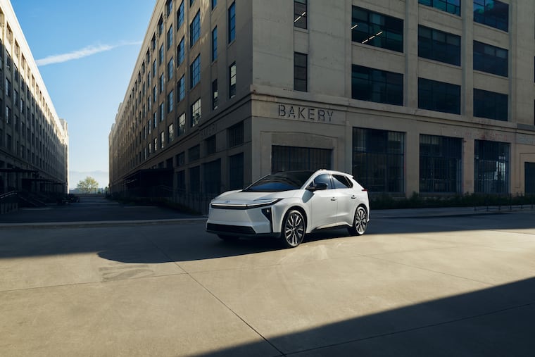 The 2026 Toyota bZ gets a sleeker look to go with its new name change. Sadly it looks a little like a Tesla Cybertruck directly from the front.