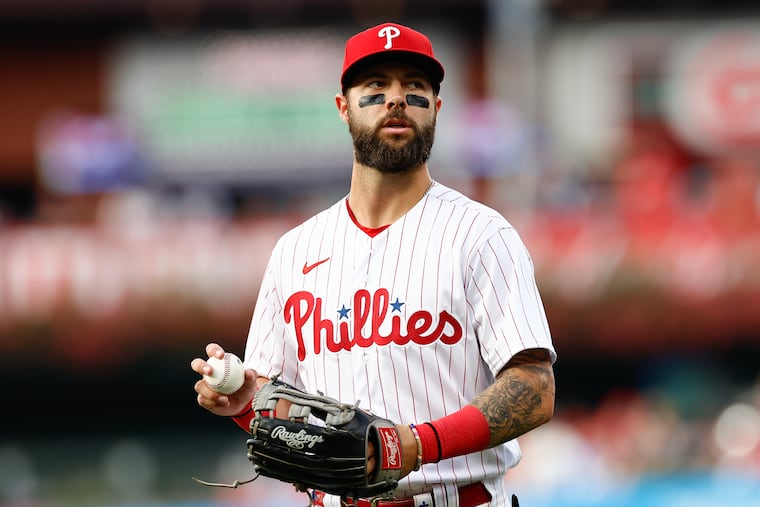 Weston Wilson gives the Phillies another right-handed bat against a lefty-heavy Marlins pitching staff.