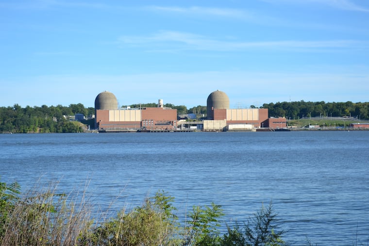 The Indian Point Energy Center in Buchanan, N.Y. Holtec International has agreed to acquire the three nuclear reactors at the site from Entergy Corp. for decommissioning after the plant retires. Dismantling old reactors has become big business for Holtec, which has offices in Camden. (Entergy Corp.)