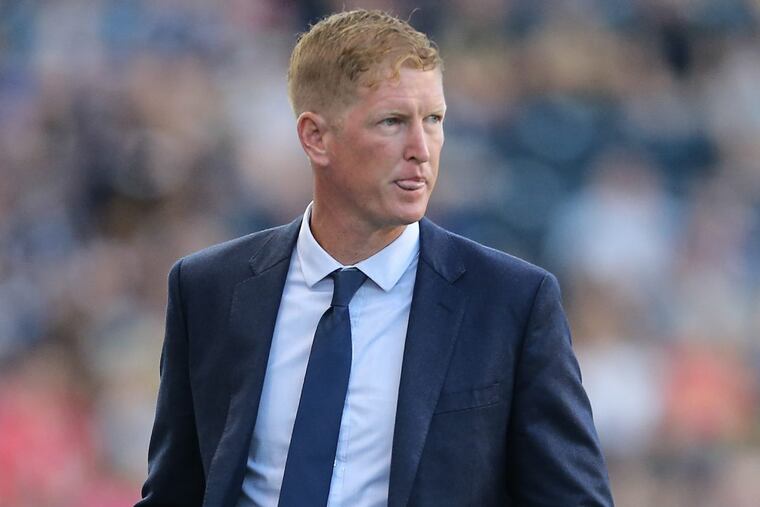 Philadelphia Union manager Jim Curtin.