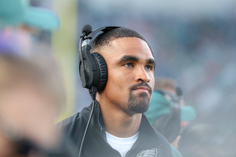 Don't expect to see much playing time for Eagles starting quarterback Jalen Hurts during tonight's preseason game.