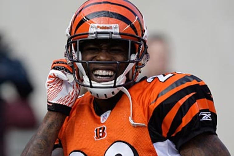 Free agent cornerback Johnathan Joseph of the Bengals is one of the best defensive backs available. (David Kohl/AP)