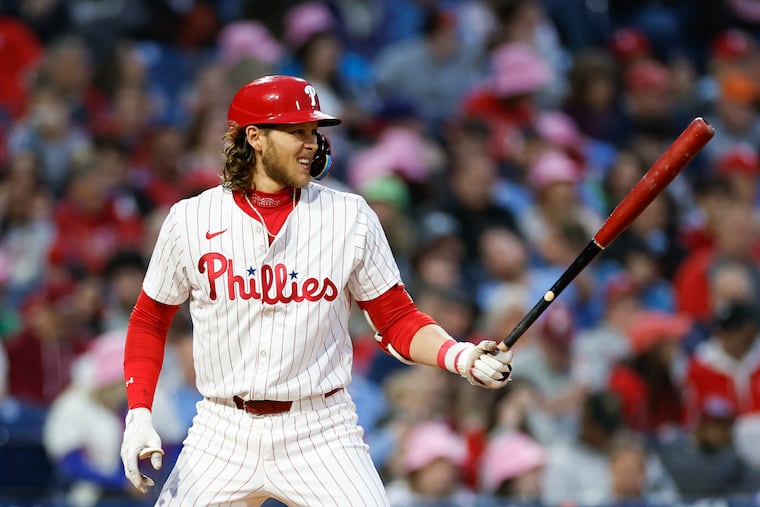 Phillies third baseman Alec Bohm will be competing in his first Home Run Derby tonight at Globe Life Field in Arlington, Texas.
