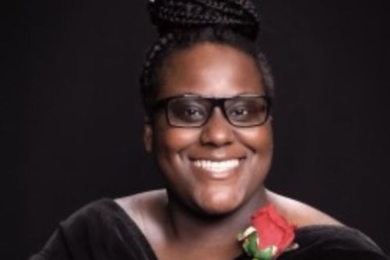 Andre'a Rhoads, a student at Little Flower High School, is the city's new Youth Poet Laureate.