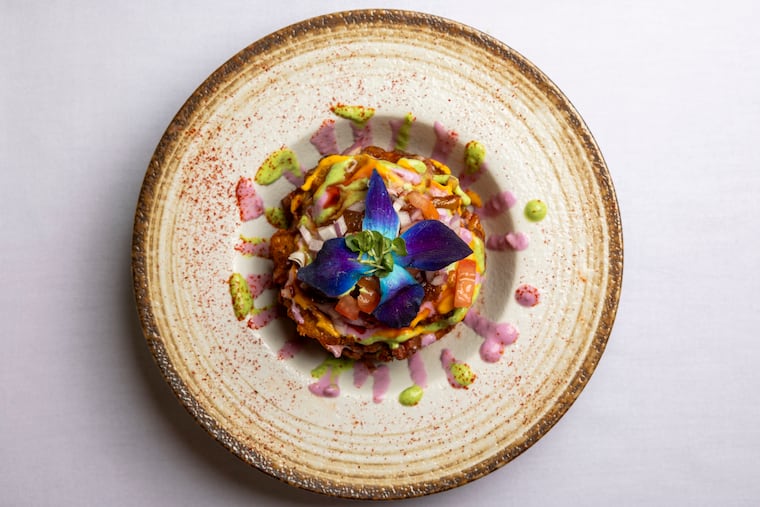 The roasted pumpkin chaat at Lassan Indian Traditional in Narberth. Lassan joins Yemeni restaurant Malooga as the newest additions to Narberth's food scene.