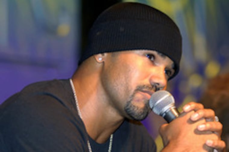 Shemar Moore, of "Criminal Minds," shown in a 2006 photo, faces DUI charges in Los Angeles.
