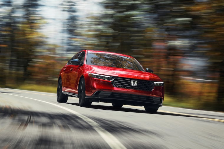 The 2024 Honda Accord Hybrid Sport received a redesign for 2023, but the changes are subtle and the sedan remains attractive.