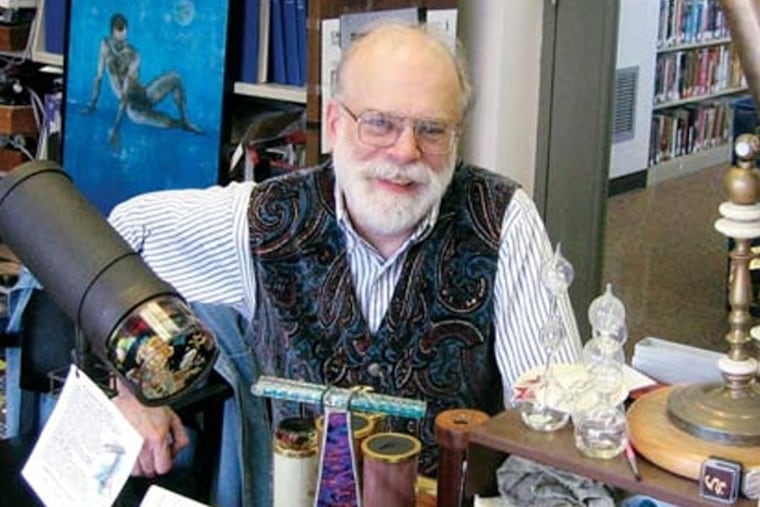 Mr. Huber was hired as an assistant librarian in the circulation department at Swarthmore in 1964.