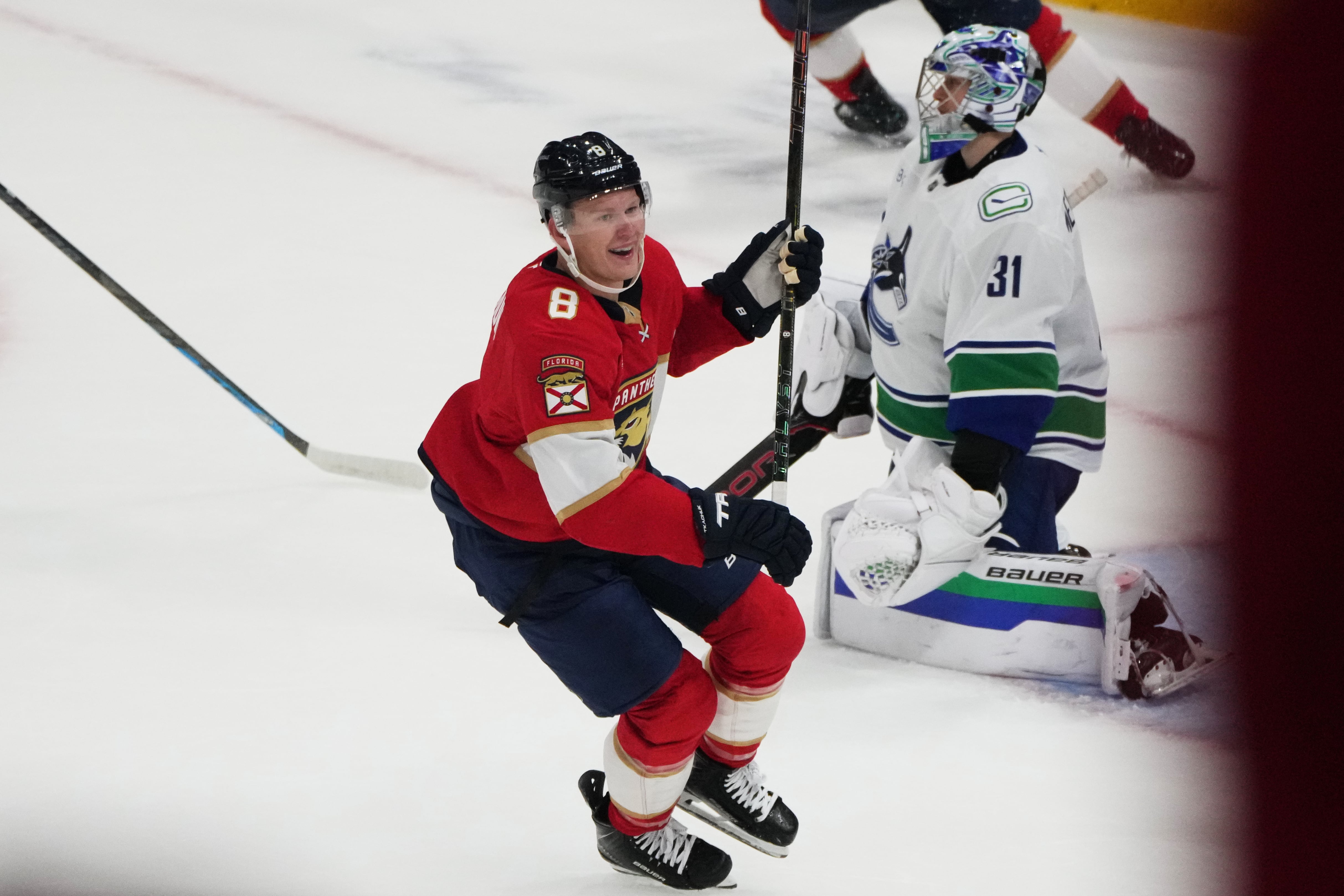Brady Tkachuk completes his 2nd straight natural hat trick in OT as Panthers stun Canucks