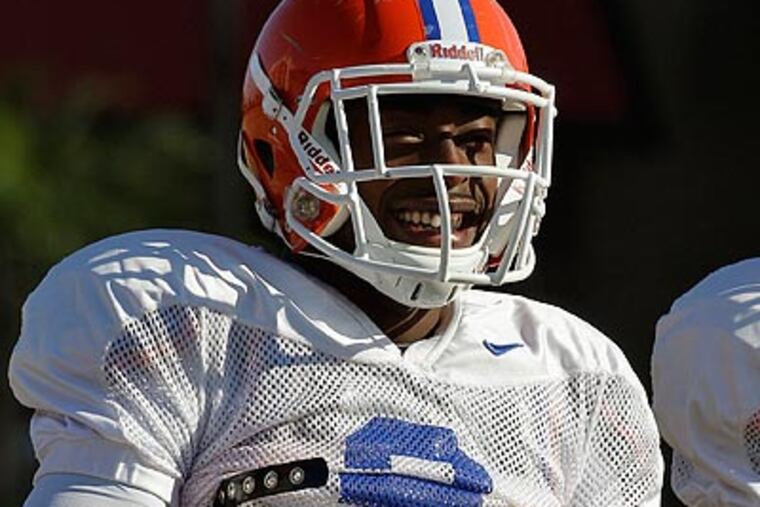 Florida running back Jeff Demps is one of the Gators' main weapons on offense. (Chris O'Meara/AP)