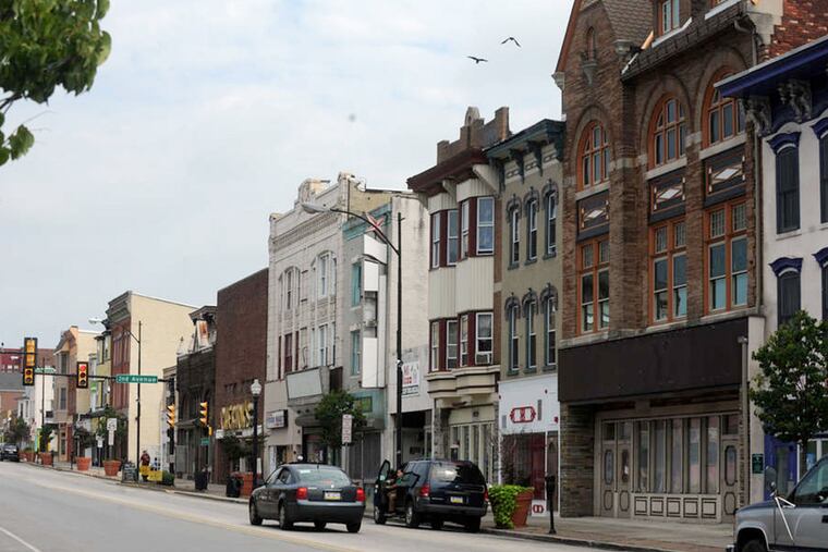 While the business district is hurting, a new Amtrak station offers the potential for good things.