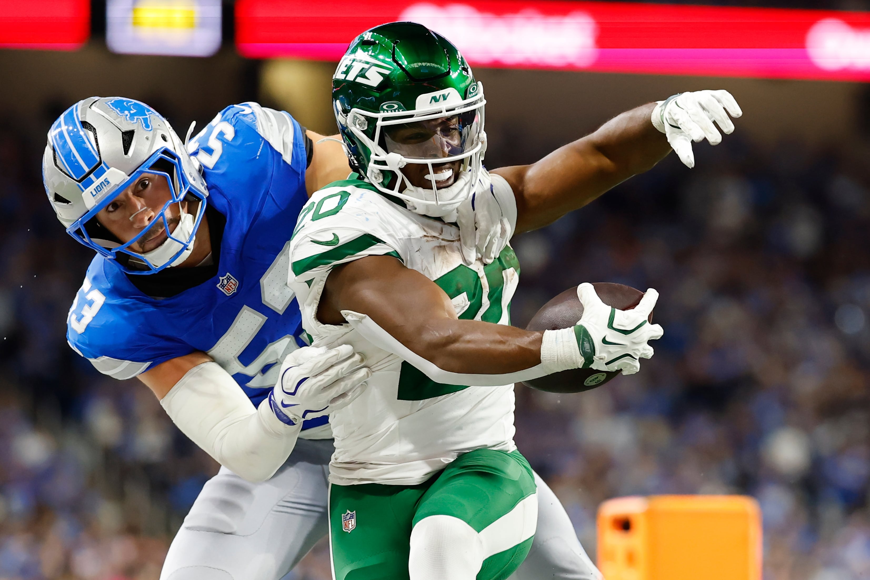 Banged-up Jets limping toward game vs. Browns with Breece Hall and Adonai Mitchell still sidelined