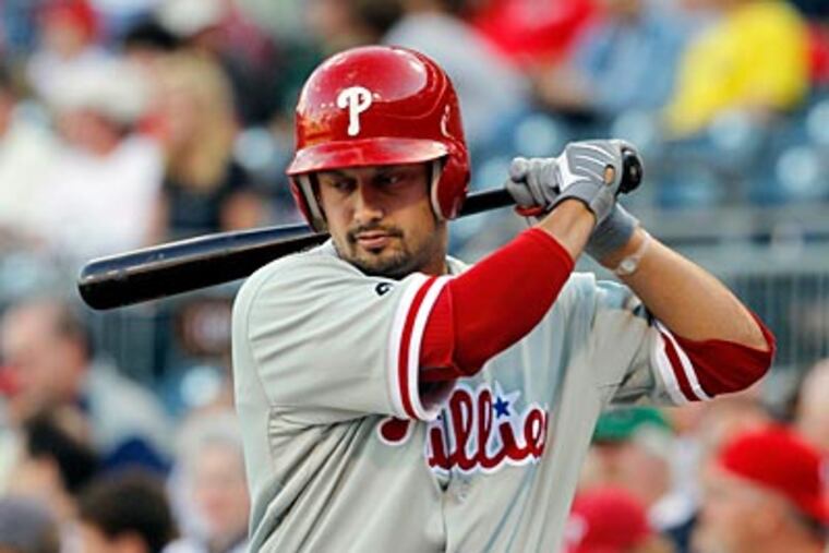 Shane Victorino is on a nine-game hitting streak since moving into the leadoff spot. (AP Photo/Keith Srakocic)
