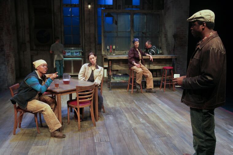 Cast of "Sweat," playing through Feb. 17 at People's Light.