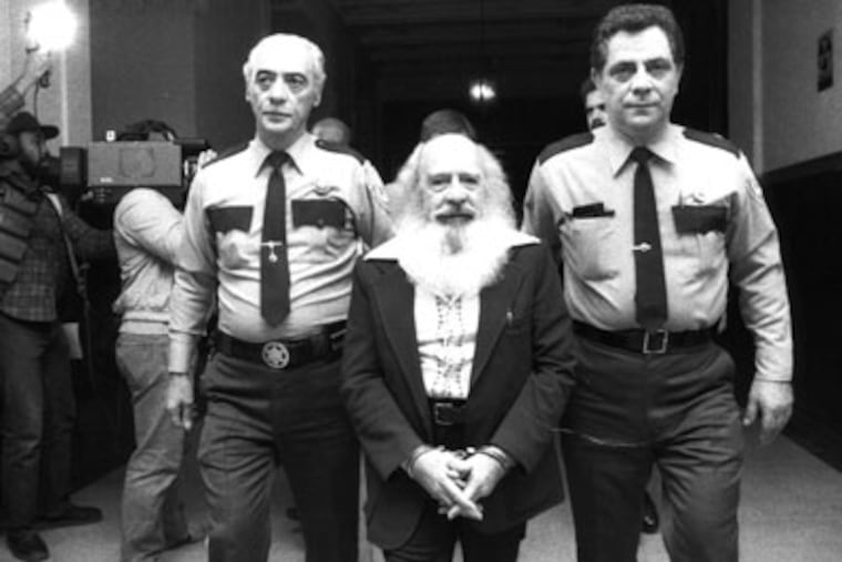 File photo of Harry "The Hunchback" Riccobene, whose grandson, Rocco Maniscalco, was gunned down in a possible mob related hit.