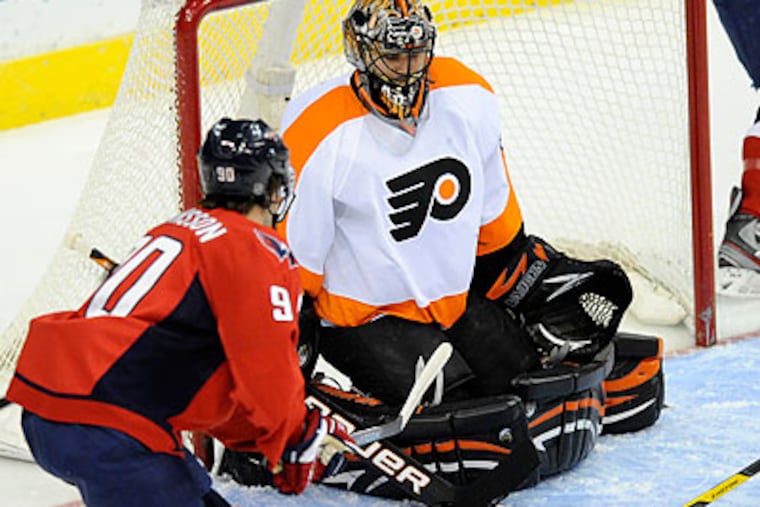 Ilya Bryzgalov is turning into the netminding monster the Flyers banked on him to be. (Nick Wass/AP)