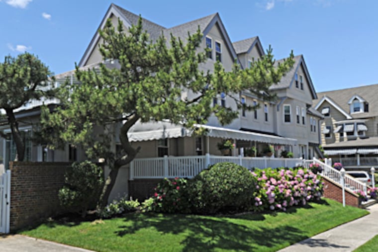 Villa St. Joseph by the Sea in Ventnor was used as a vacation retreat for retired priests. Faced with a $17 million deficit, the archdiocese is beginning to cut costs and sell assets. APRIL SAUL / Staff Photographer