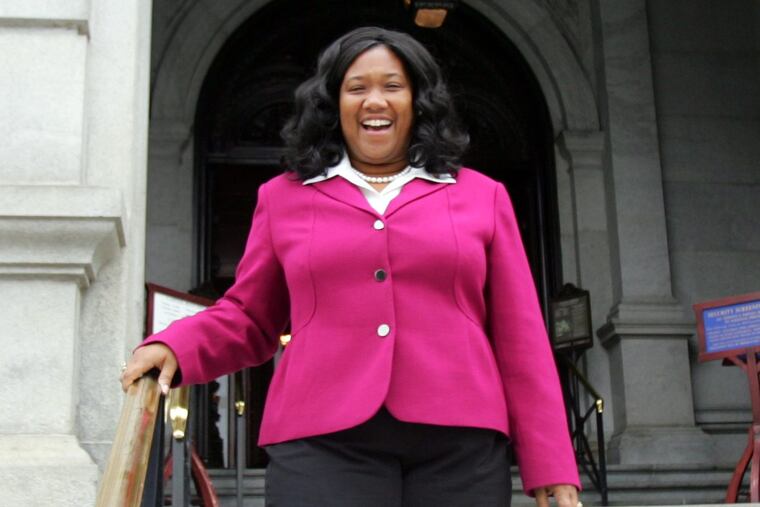 Vanessa Brown shortly after being elected in 2008.
